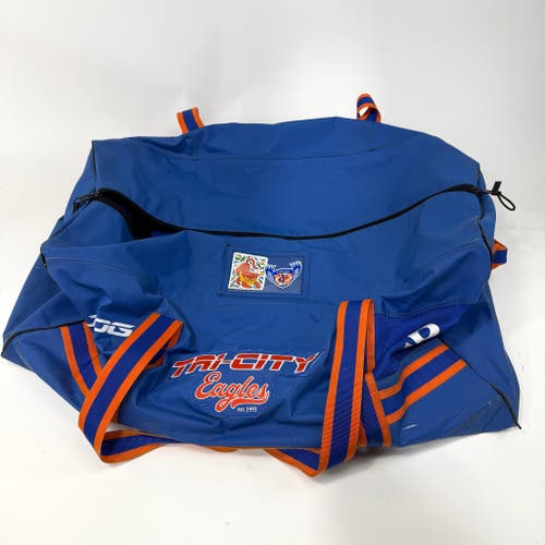 Used Royal and Orange JOG Tri City Eagles Player Bag | AB164