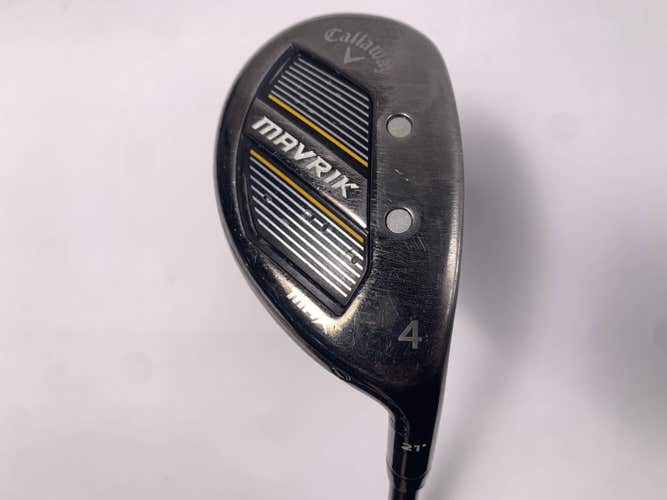 Callaway Mavrik Max 4 Hybrid 21* UST Mamiya Helium 50L I Ladies RH