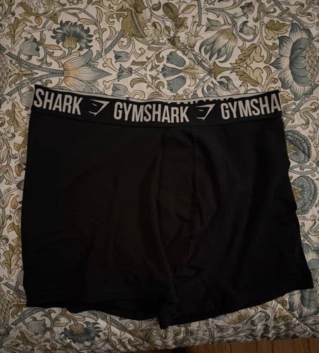 Gymshark Boxer Briefs Size XXL Black (Used)