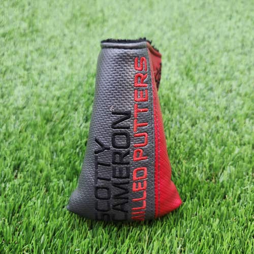 SCOTTY CAMERON DESIGN MILLED PUTTERS BLADE HEADCOVER VERYGOOD