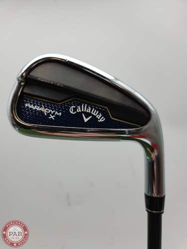 2023 CALLAWAY PARADYM X 7 IRON SENIOR PROJX CYPHER FIFTY 5.0 36.75" VERYGOOD