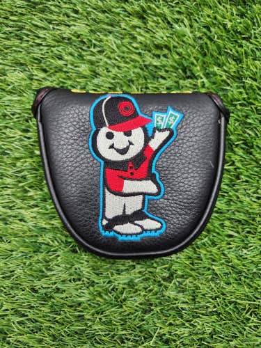 ODYSSEY PUTT FOR DOUGH MALLET PUTTER HEADCOVER VERYGOOD