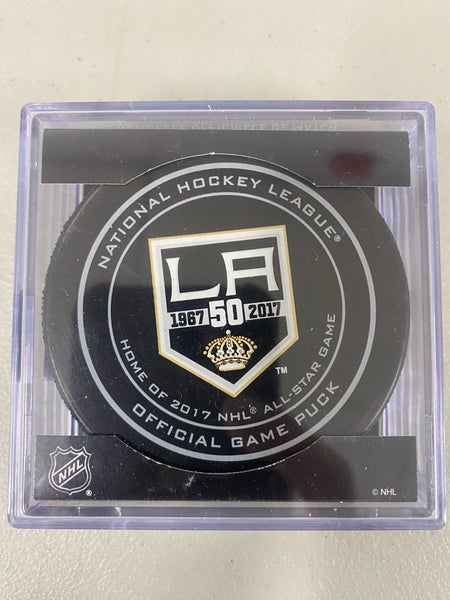 Los Angeles Kings 50th anniversary puck