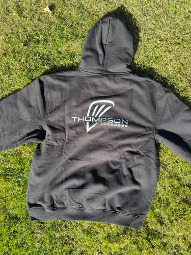 Black Men's XL Thompson Lacrosse Hoodie (New)