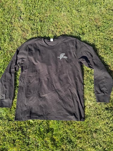 Black XL Thompson Lacrosse Long Sleeve Shirt (New)
