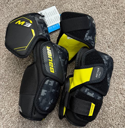 Senior Large Bauer Supreme M3 Elbow Pads (New)