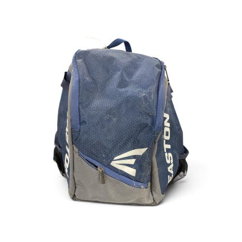 Used Easton Backpack Bag BB/SB Player Backpack Royal Blue And Grey 11735-S000371407
