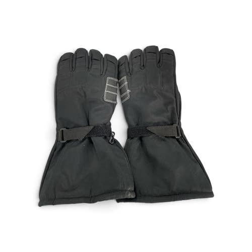 Used Outerwear Mens Gloves Black LG Insulated Ski/Winter Gloves 11735-S000371457