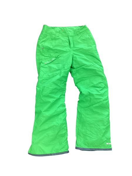 Used Columbia Snow Pants W Green MD 11613-S000192648