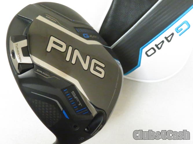 PING G440 SFT Driver 9 Alta CB 50 Blue Stiff Flex +Cover .. Shop Wear MINT