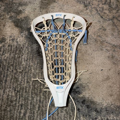 Used STX Crux 100 Strung Head blue white