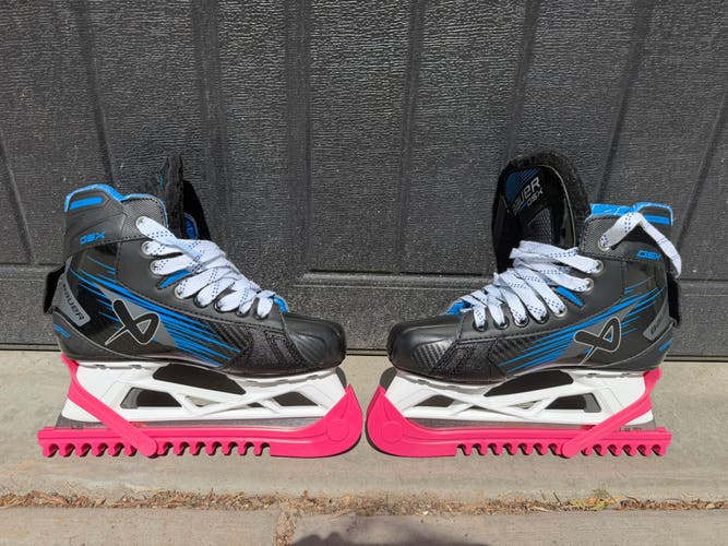 Bauer GSX Hockey Goalie Skates Regular Width Size 3.5 (Used)