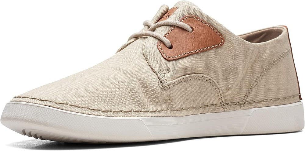 Clarks Gereld Tie 26171672 Sneakers Men's US 7 Sand Comfort Casual Shoes JOBB674