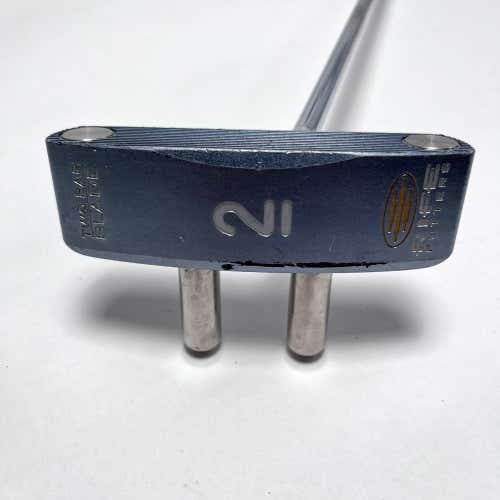 Guerin Rife Two Bar Blade Putter 44" Mens RH - NEW 17" LONG GRIP