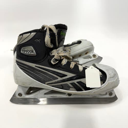 Used Reebok 4k Goalie Skates | Size 9 | AB215