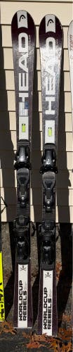 HEAD WC Rebels i.SL RD 144 cm Skis (Used) - HEAD 11 Bindings