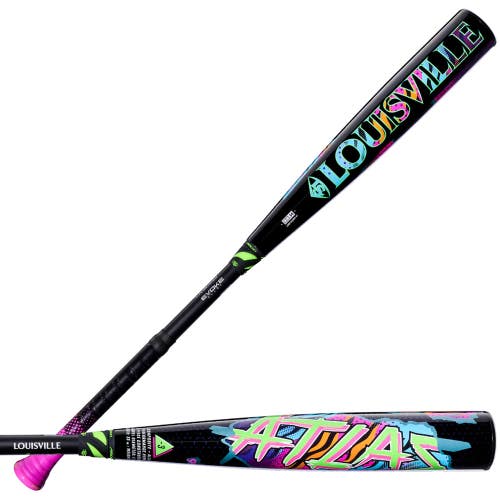 Louisville Slugger 2027 LE Atlas Hybrid "NEON NIGHT" BBCOR 33" (-3) W/ WARRANTY