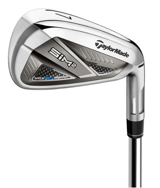 Taylor Made SIM2 Max Iron Set 5-PW+AW (Graphite Ventus Blue Regular) NEW