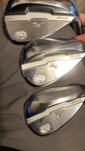 2018 Mizuno Mizuno S18 White Satin Right Handed Wedge Extra Stiff Flex (Used)