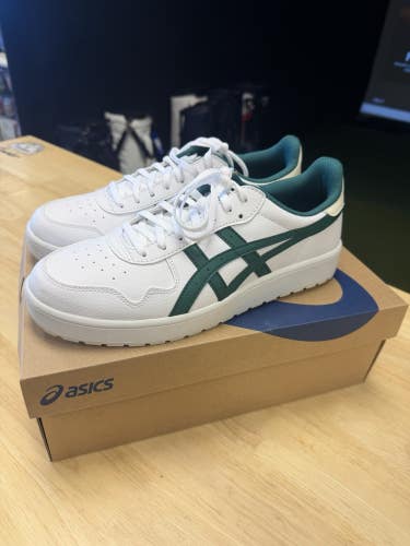 Asics Japan S Golf Shoe White/Green Size 10