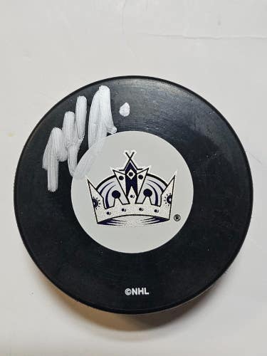 MIKE CAMMALLERI Signed Los Angeles AUTOGRAPHED Signed NHL Hockey Puck COA