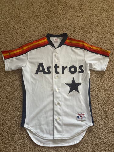 Houston Astros Vintage 1980’s Rawlings Authentic Jersey Size 40 Men’s Medium