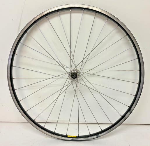 1990s Specialized 32-Spoke Black Aluminum 26" QR Front Wheel Deore LX M550 Hub