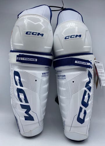NEW CCM Tacks Vector Premier Shin Guards 14"