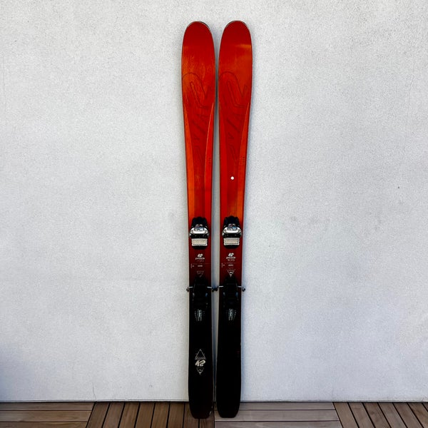 2017 177cm K2 Pinnacle 105 All Mountain Skis With Marker Griffon 13 Bindings (Used)