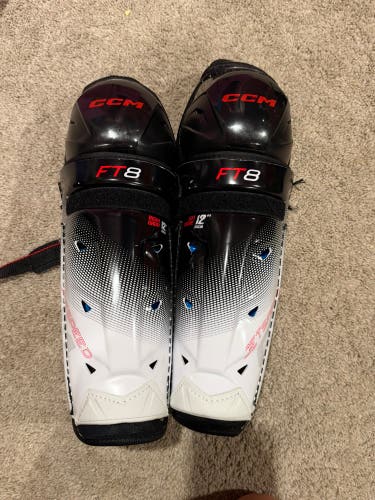 Junior CCM JetSpeed FT8 12" Shin Pads (Used)