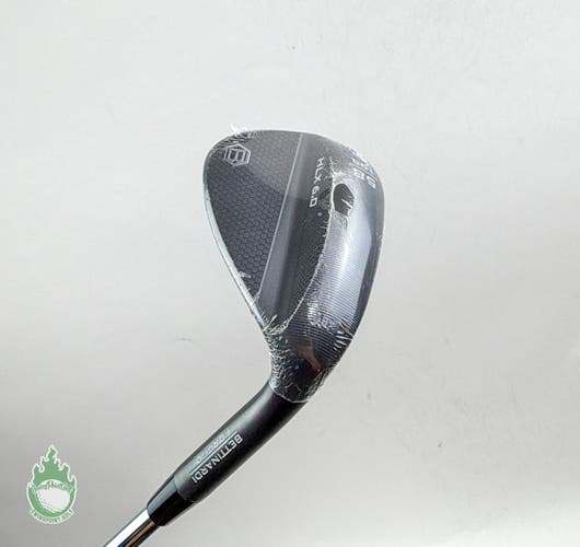 New RH Bettinardi HLX 6.0 Black Wedge 58*-10 C-Grind 125g Stiff Flex Steel Golf