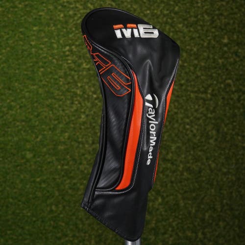 TaylorMade M6 Driver Headcover ~ Black / Red / White