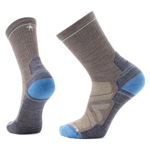 Smartwool Hike Crew Socks Men's L Laguna Blue Merino Wool Light Cushion GBO4845