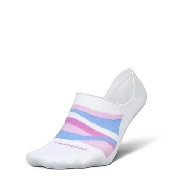 Feetures Ultra Light Invisible Socks Womens Medium Breezy Violet Stretch GBO4829