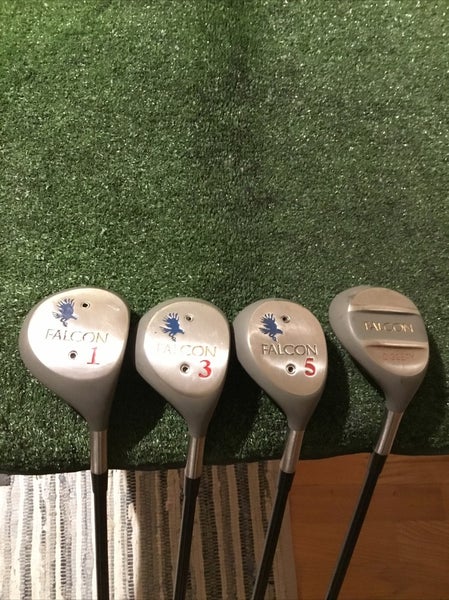 Falcon Driver 3-5 Diggety Woods Set Graphite Shafts Right Handed