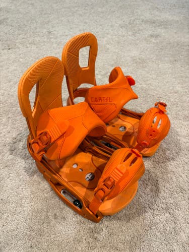 Medium Burton Cartel X EST Snowboard Bindings (Used)