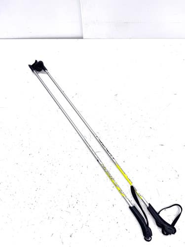 Used Fischer JUNIOR Boys XC Ski Poles Grey 105 cm / 42 in 11860-C000318089