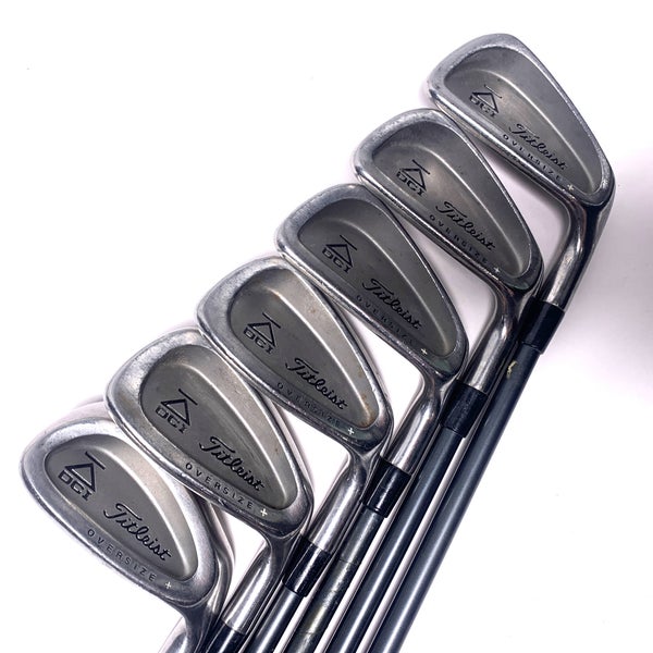 Titleist DCI Black Oversize + Iron Set 5-PW Select Stiff Graphite Mens RH
