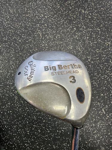 Used Callaway BIG BERTHA STEELHEAD Womens Fairway Wood RH 3 Wood 11849-S000045815