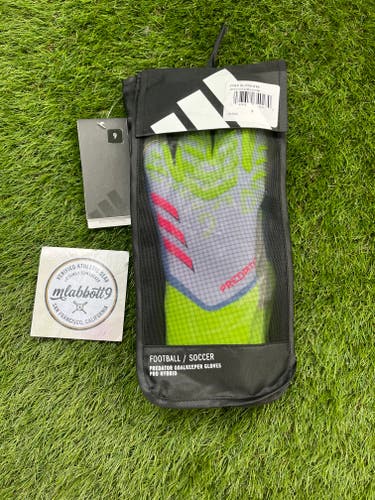 adidas Predator GL Pro Hybrid Goalkeeper Gloves (JH3815) - Size 9 - NWT