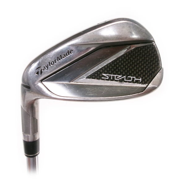 LH TaylorMade Stealth Single 9 Iron Steel KBS MAX MT 85 Regular Flex