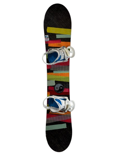 147cm Alibi Escape Rocker Snowboard W/ Burton Citizen Bindings