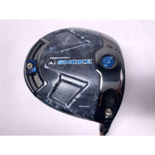 Callaway Paradym Ai Smoke Max Driver 9* Tensei Blue AV Series Xlink Regular RH