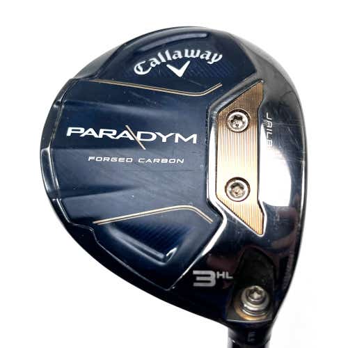 Callaway Paradym 3HL Fairway Wood 16.5* HZRDUS 5.5 Black 70g Regular RH