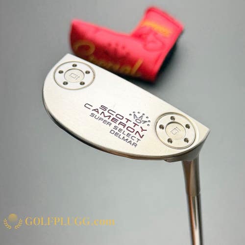 Scotty Cameron DelMar Putter w/ Headcover, 35 (3739)