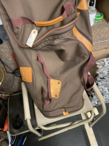 L.L. Bean Rolling Travel Duffel Bag Brown