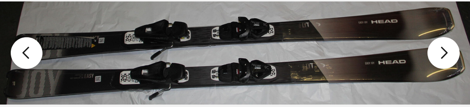 NEW HEAD Pure Joy Womens Skis 158 cm b/b + 9.0 Bindings size adjustable