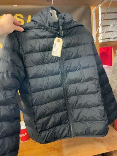 Uniqlo Hooded Puffer Jacket Junior Size 13