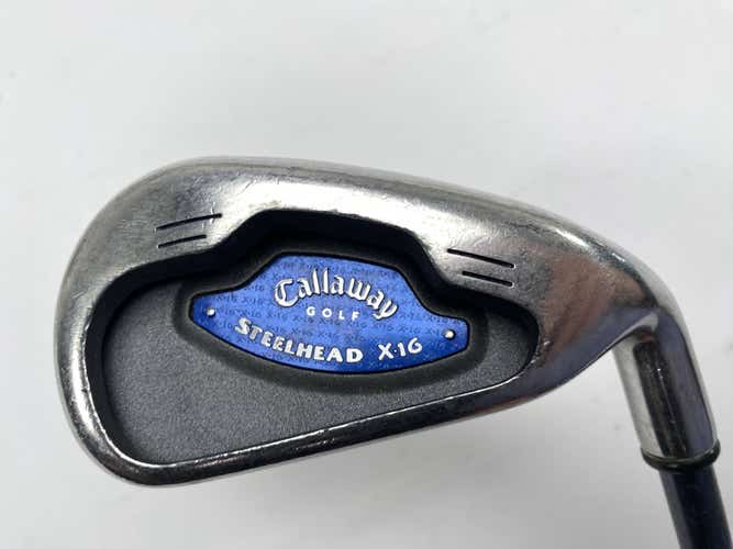 Callaway X-16 Single 4 Iron System CW85 Firm Graphite Mens RH