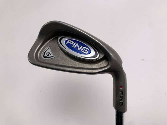 Ping i5 Single 6 Iron Red Dot 1* Flat Regular Steel Mens RH